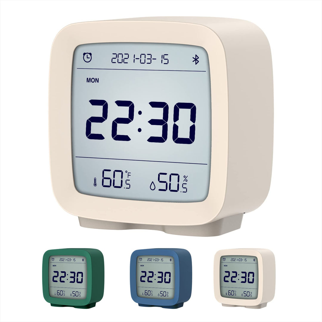 qingping Bluetooth Wecker, Funktioniert mit Mi Home (Alle Einstellungen nach App), Digitaler Smart W