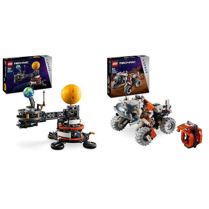 LEGO Technic Sonne Erde Mond Modell Spielset, Geschenk für Kinder ab 10 Jahren & Technic Weltraum Tr
