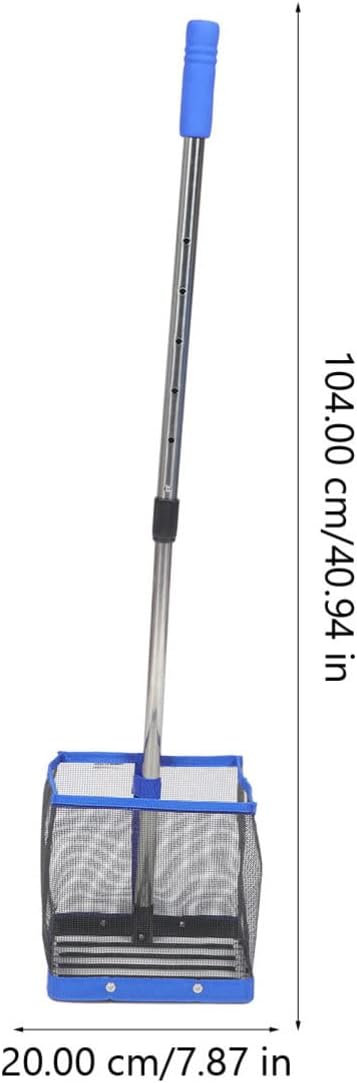 YARNOW Einstellbarer Tischtennis Ball Picker Tragbarer Ballsammler- Ping- Pong- Sammler Retriever zu