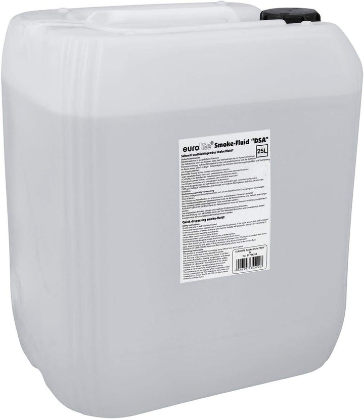Eurolite Smoke Fluid -DSA- Effekt 25 Liter | Nebelfluid für Nebelmaschinen | Extrem hohe Dichte und