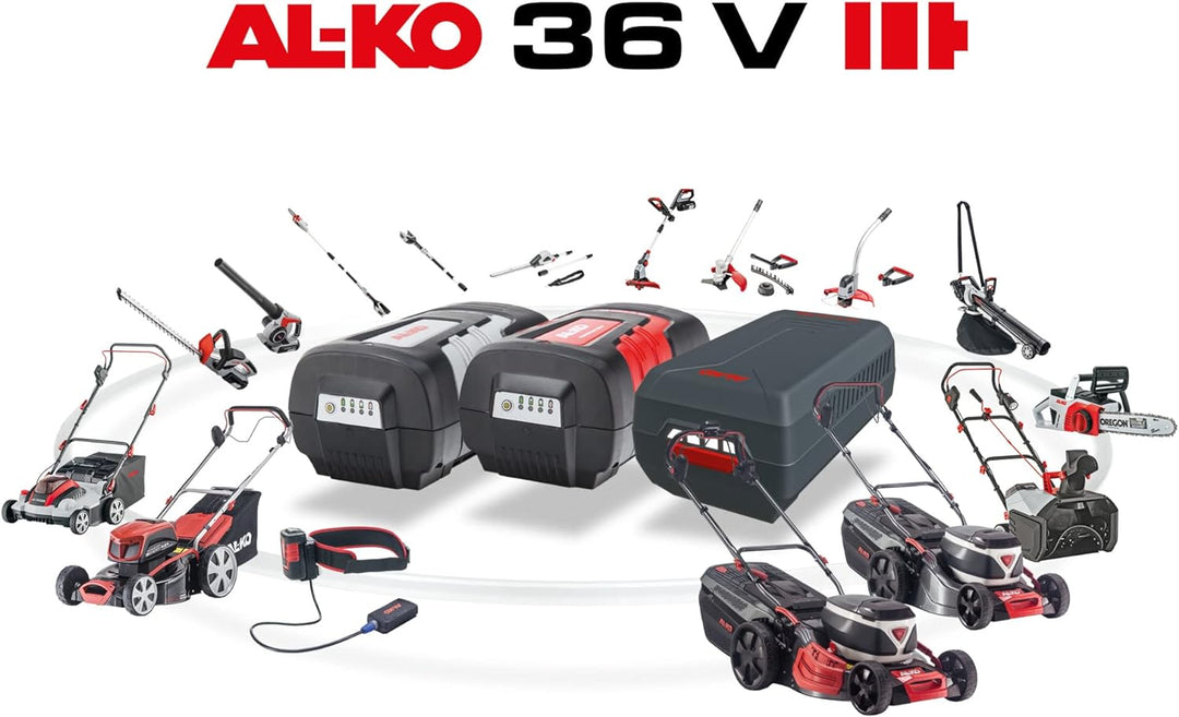 AL-KO Akku-Rasentrimmer GT 4030 Energy Flex (Li-Ion Akku 40 V / 4 Ah, 30 cm Arbeitsbreite, schwenkba