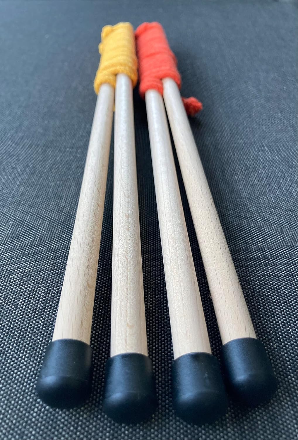 2 Paar Stäbe (33cm) Riesenseifenblasen klein + Pulver für 5L, Holz Seifenblasen Set Kinder