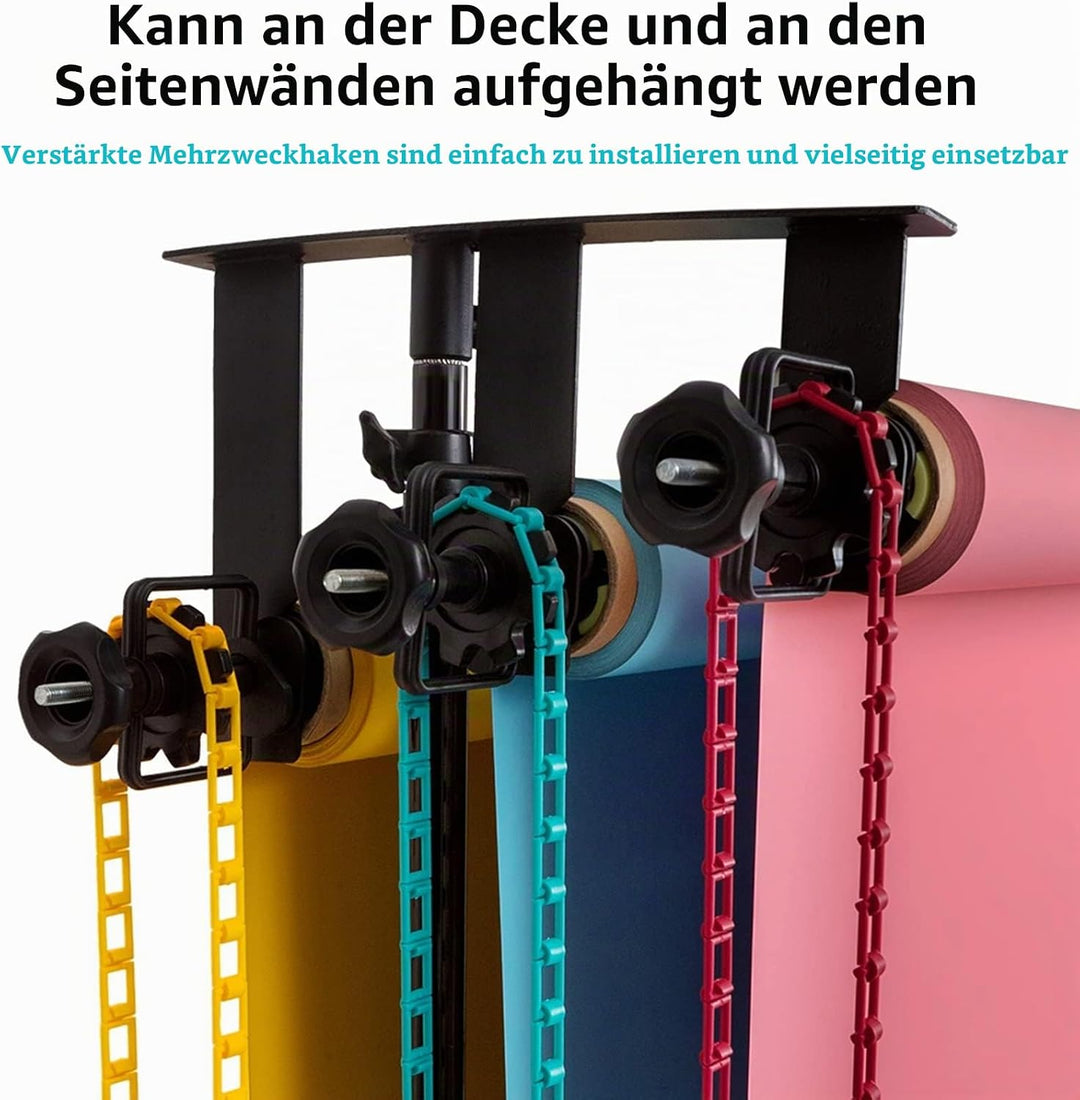 Selens Fotografie 3 Rollen Wandhalterungen Hintergrund System Ständer Unterstützungs Manuelles Fotos
