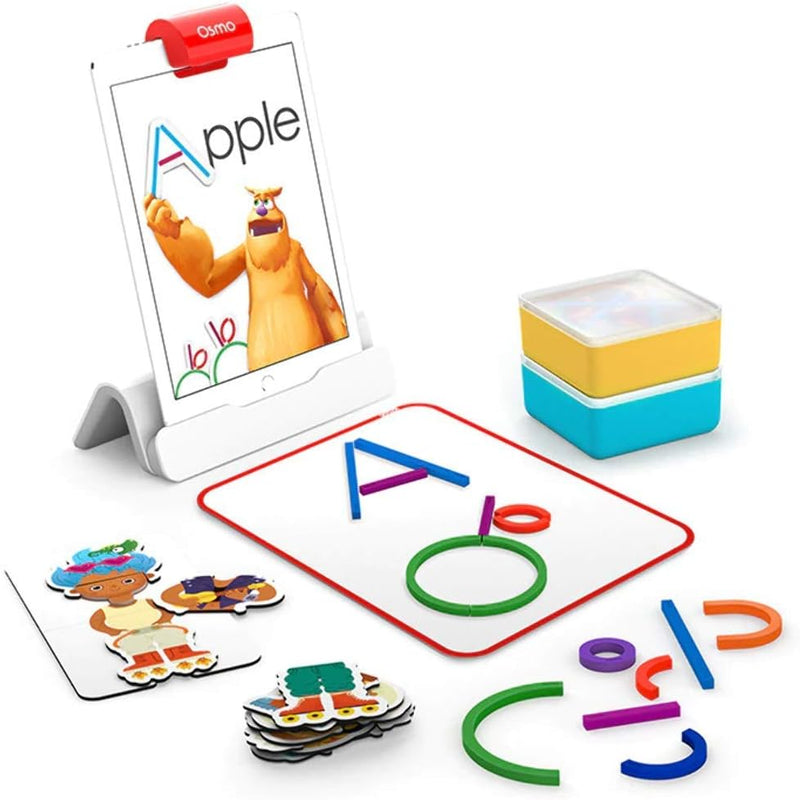 Osmo - Little Genius Starter Kit for iPad - 4 Educational Learning Games - Ages 3-5 - Phonics and Cr