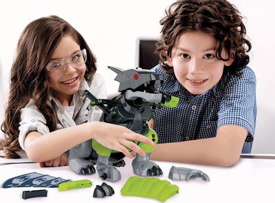 Clementoni Science & Play-Mecha Dragon Robot Wissenschaft Robotics Lern-und Interaktives Spiel, Mehr