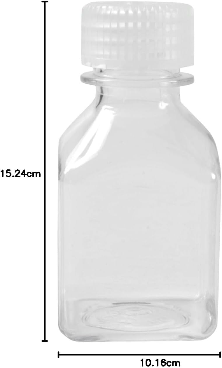 Nalgene Kunststoffflasche Quader Polycarbonat Durchsichtig O/S N/A, Durchsichtig O/S N/A