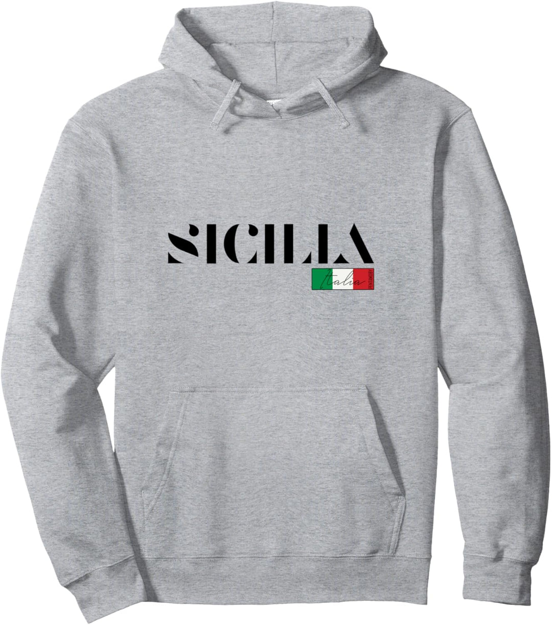 Sizilien Italien Sizilien Italien Ferieninsel Party Pullover Hoodie