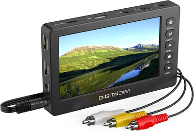DIGITNOW! HD Video Capture Box 1080P 60FPS USB 2.0 Video zu Digital Converter mit 5" OLED Bildschirm
