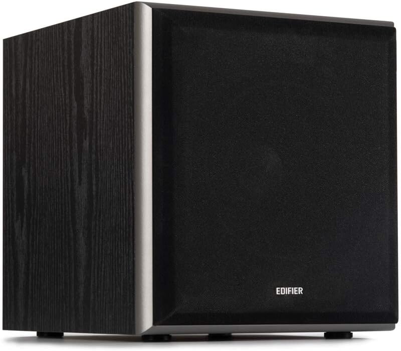 EDIFIER T5 Aktiv-Subwoofer mit Low-Pass Filter und 20,3cm (8") Basstreiber (70 Watt)