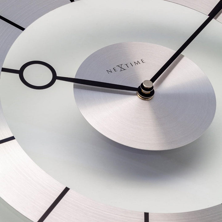 NeXtime NT2790 Retro Wanduhren, Metall und Kunststoff, Glass, Ø 31 cm