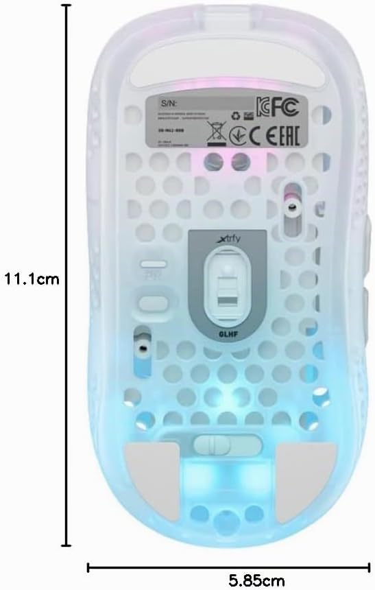 CHERRY Xtrfy MZ1 Wireless, ultraleichte kabellose Gaming-Maus, 2.4 GHz Funk, Pixart 3370 Sensor, ein