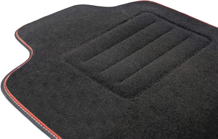 Velour Fussmatten Satz für Saab 9-3 II (2002-2011) - Premium Qualität - 4-teilig - Passgenau