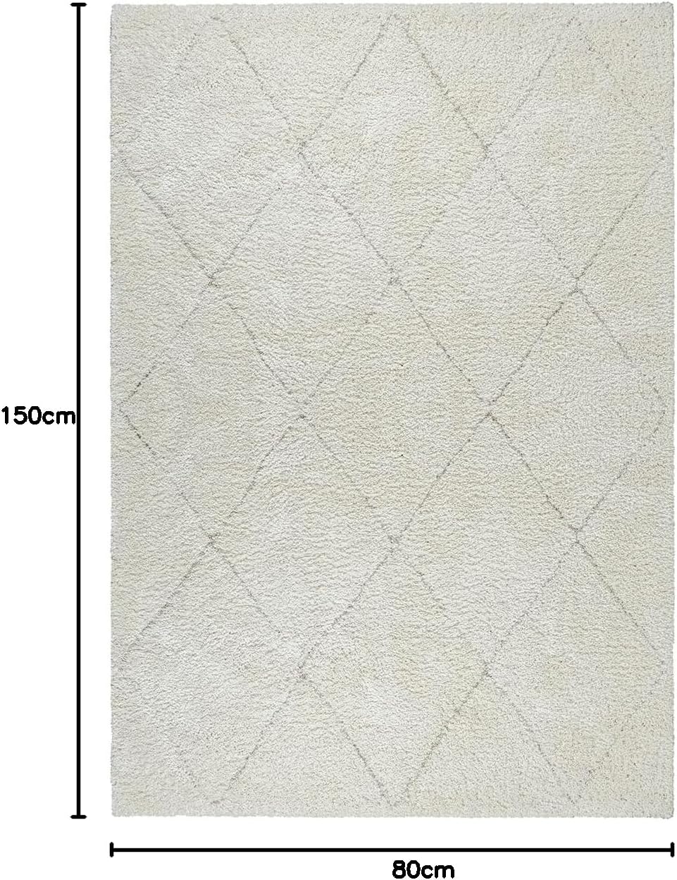 the carpet Velvet eleganter Designer Teppich Wohnzimmer, weicher &amp; pflegeleichter Hochflor Wohnzimme