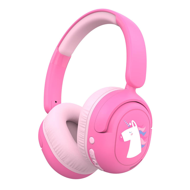Bluetooth Kopfhörer Kinder, Kabellose KinderKopfhörer mit Mikrofon, 40H Wiedergabe, 74/85/94dB Einst