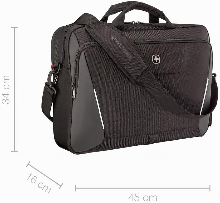 WENGER XE Brief Laptop-Tasche zum Umhängen, Notebook, Tabletfach, Aktentasche, Organizer, Damen Herr
