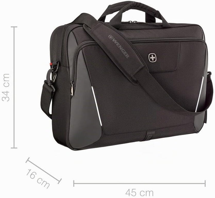 WENGER XE Brief Laptop-Tasche zum Umhängen, Notebook, Tabletfach, Aktentasche, Organizer, Damen Herr