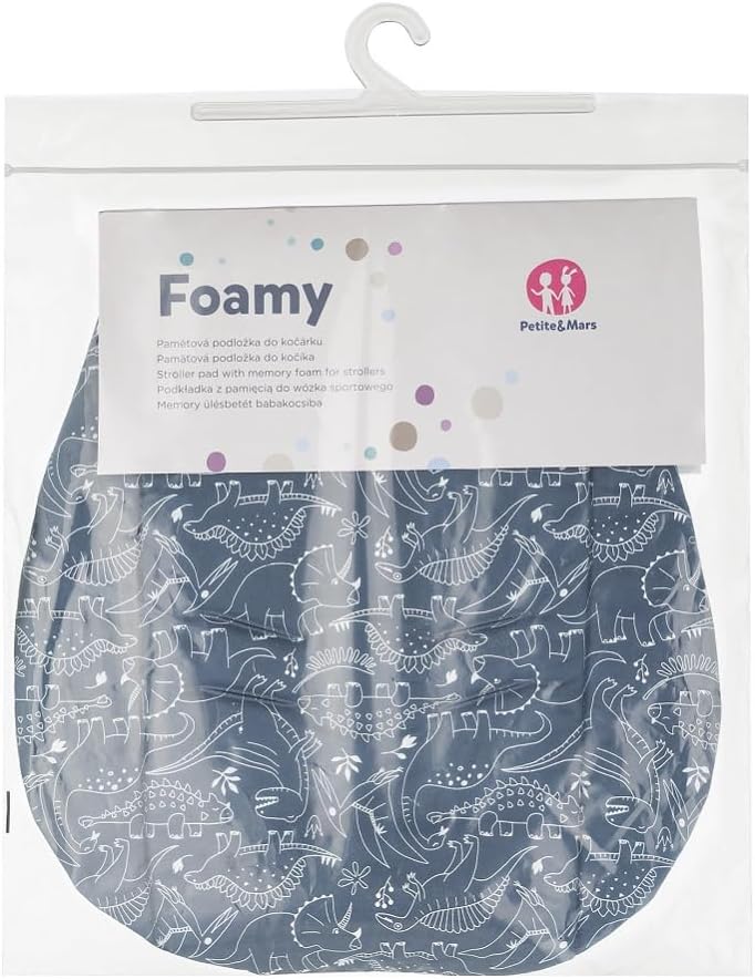 Petite&Mars Foamy memory foam liner * Sitzeinlage * Universal Sitzauflage für Kinderwagen, Buggy * A