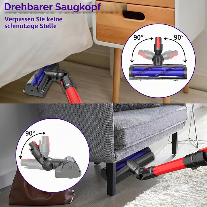 Staubsauger Ersatzteile Kompatibel für Dyson V7 V8 V10 V11 V15 SV10 SV11 SV12 SV14, Elektrische Bürs