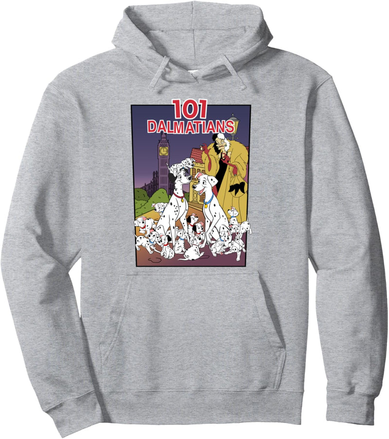 Disney 101 Dalmatians Group Shot VHS Cover Pullover Hoodie