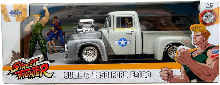 Jada Toys Street Fighter 1956 Ford Pickup 1:24