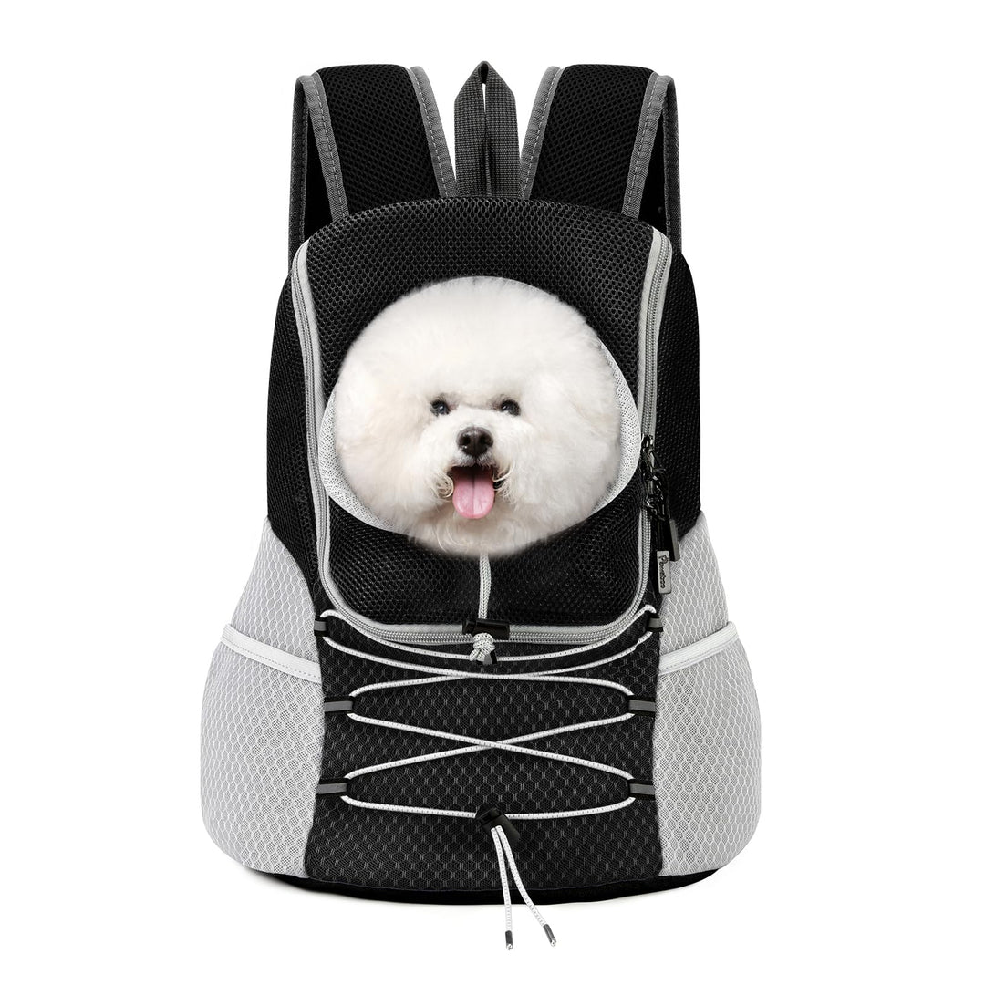 Pawaboo Haustier Rucksack Hund Tragetasche für Kleine Mittelgrosse Hunde und Katzen, Atmungsaktiv un