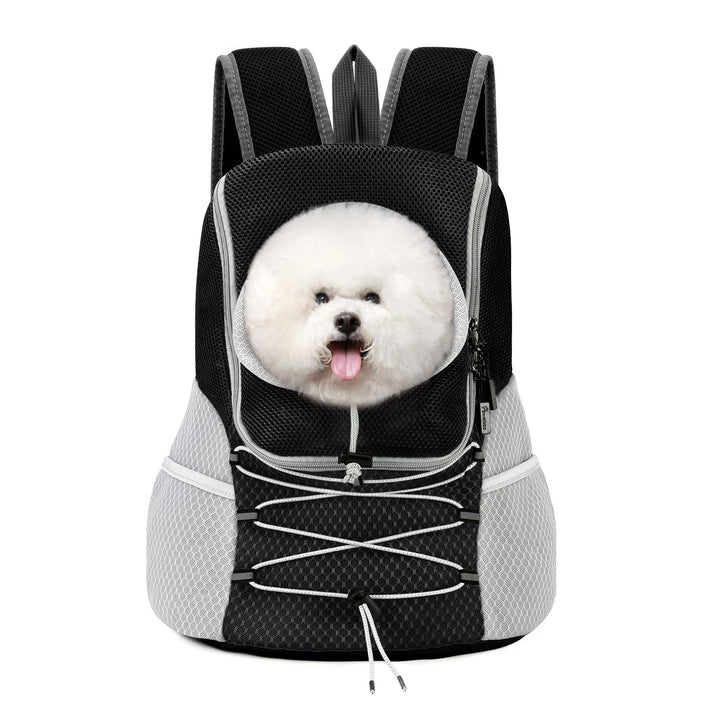 Pawaboo Haustier Rucksack Hund Tragetasche für Kleine Mittelgrosse Hunde und Katzen, Atmungsaktiv un