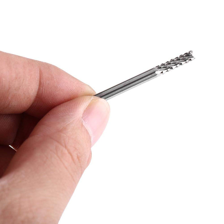 10 Stück CNC Frässtifte Set Schaftfräser Spirale Gravur Bits Schneidkante 1,0-3,0mm für CNC Maschine