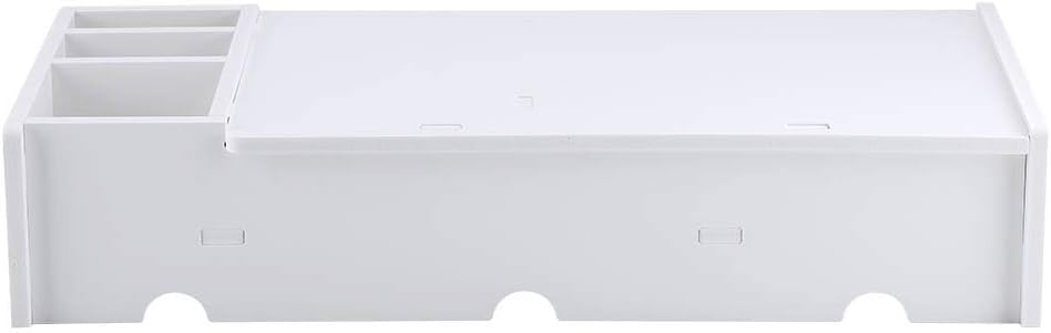 Computer-Organizer, Computer-Ständer, Schreibtisch-Regal mit Aufbewahrungsbox, Heimbüro-Organizer, R