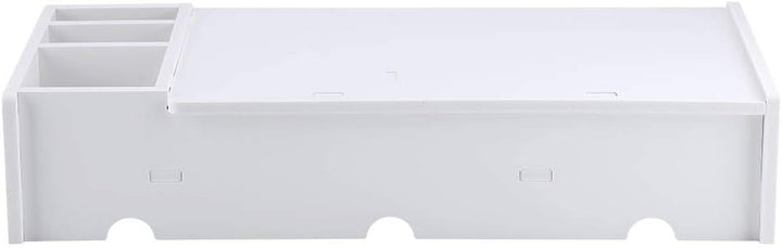 Computer-Organizer, Computer-Ständer, Schreibtisch-Regal mit Aufbewahrungsbox, Heimbüro-Organizer, R