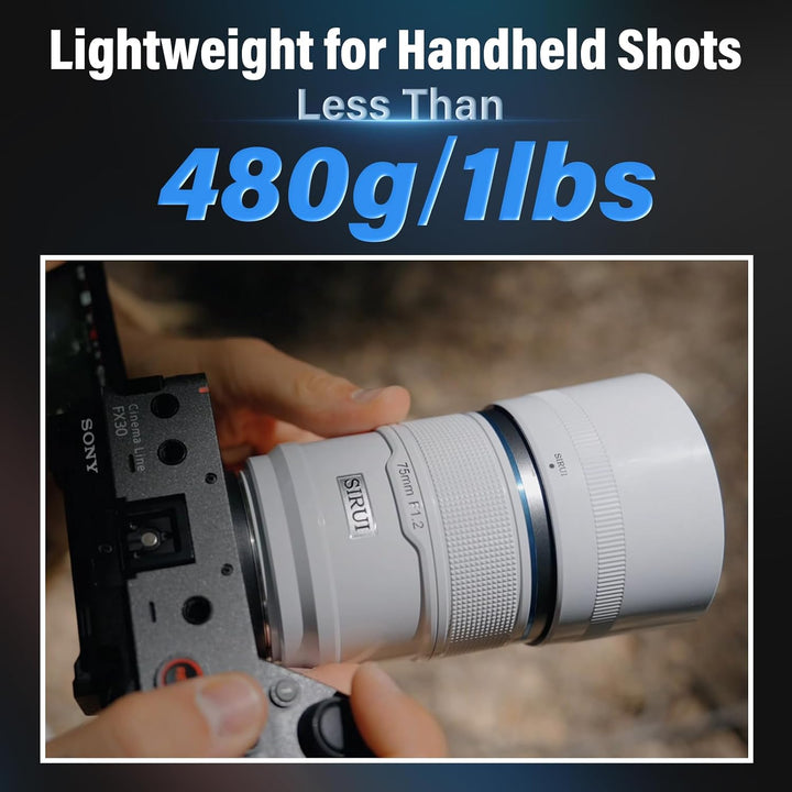 SIRUI Sniper F1.2 Autofokus-Objektiv-Set, 16mm, 23mm, 33mm, 56mm,75mm Weitwinkel APS-C Kameraobjekti