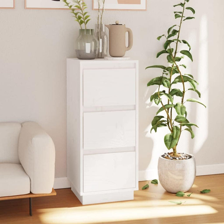 vidaXL Sideboard mit 3 Schubladen Kommode Anrichte Schrank Beistellschrank Mehrzweckschrank Schublad