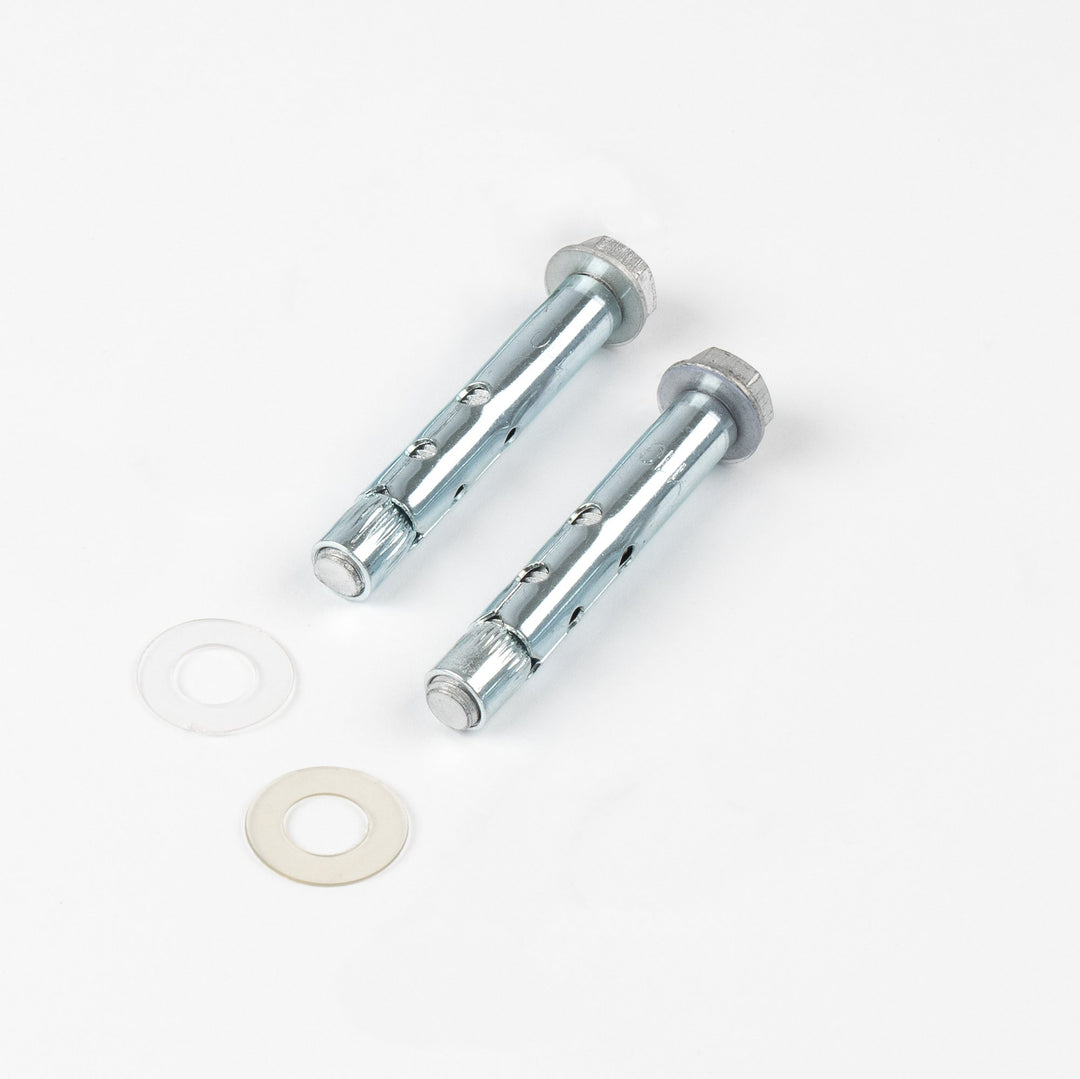DOLLE Schwerlastanker für Aluminium Geländer-Sets Betonbefestigung 10x65 mm inkl. Unterlegscheiben