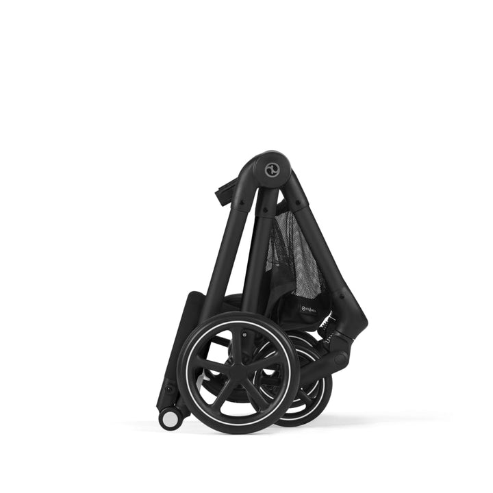 CYBEX Gold Kinderwagen EOS 2-in-1, Reisesystem, Ab Geburt bis 22 kg (ca. 4 Jahre), Moon Black Moon B