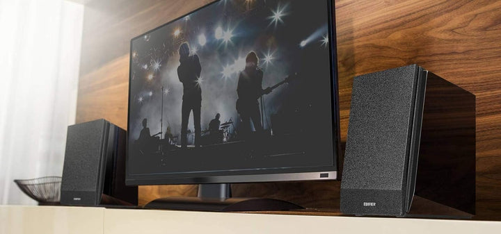 Edifier R1850DB Aktiv-Regallautsprecher mit Bluetooth- und optischem Eingang - 2.0 Studio-Monitorlau