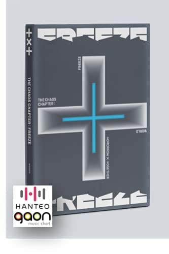 TXT THE CHAOS CHAPTER : FREEZE Album Photobook with Folded Poster TOMORROW X TOGETHER (BOY Ver)
