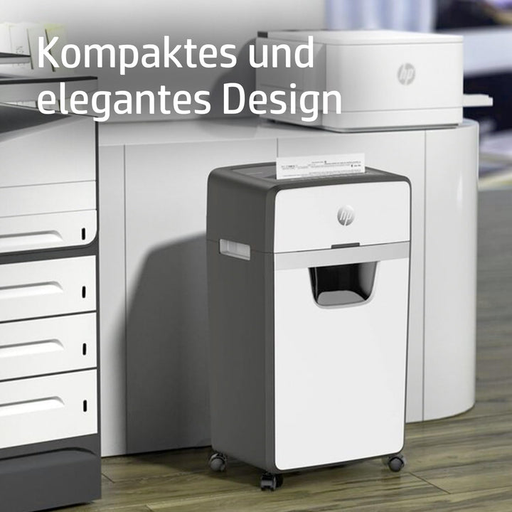 HP OneShred 16MC, Aktenvernichter, Sicherheitsstufe P-5, Micro Cut, 16 Blatt, 2808 Micro Cut 16 Blat