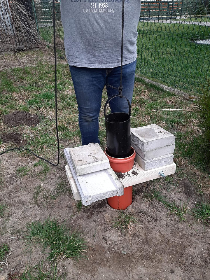 EIN Set zum Selbstbau eines Brunnens, Bohrlochtiefe bis zu Metern, Neue Technologie, Plunscher und H