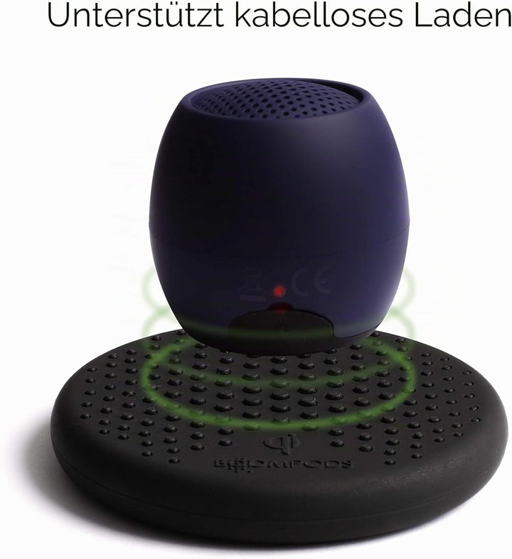 Boompods Zero Mini Bluetooth Lautsprecher - tragbarer Outdoor Lautsprecher, IPX6 Wasserschutz & 5 St