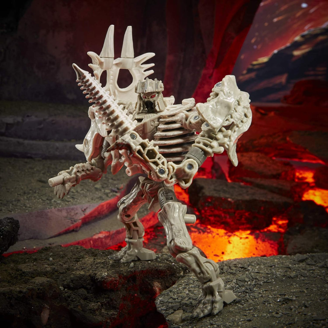 Transformers Toys Generations War for Cybertron: Kingdom Deluxe WFC-K15 Ractonit-Fossilizer-Action-F