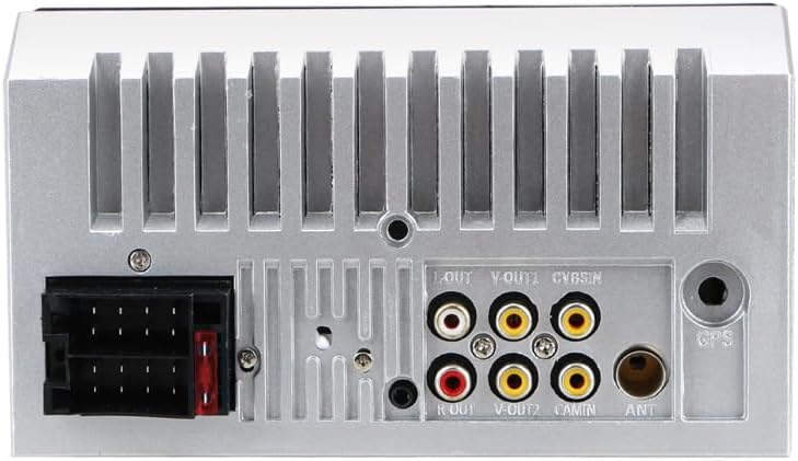 Retoo Autoradio mit Bluetooth USB Touchscreen, 7 Zoll Touch Display, 2DIN Media Receiver, Helligkeit