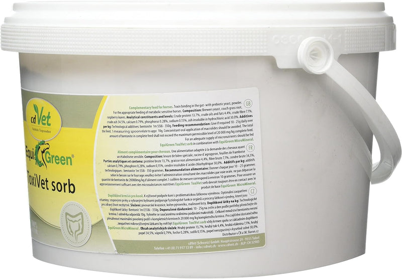 EquiGreen ToxiVet sorb 2,5 kg 2.500 g, 2.500 g