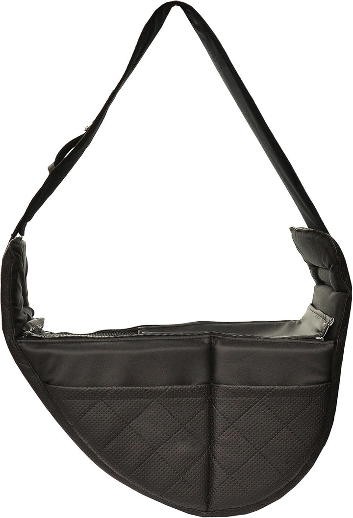BOUTIQUE ZOO Hundetasche, Welpentasche - bis 6 kg - Tragetasche für kleinen Hund, Welpen, Katze | Fa