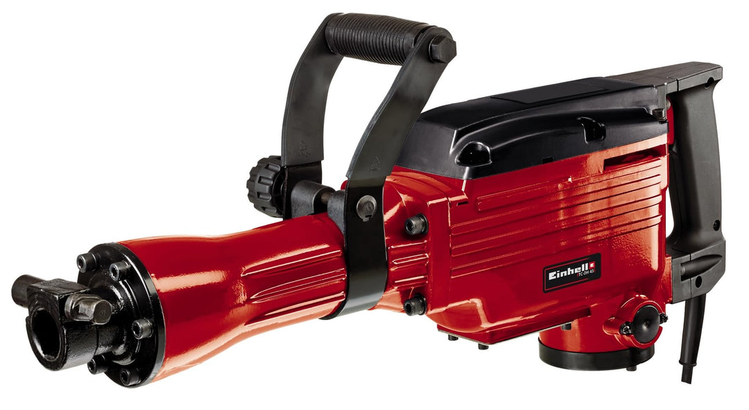 Einhell Abbruchhammer TC-DH 43 (1.600 W, 43 J Einzelschlagstärke, robuste SDS-hex-Werkzeugaufnahme,