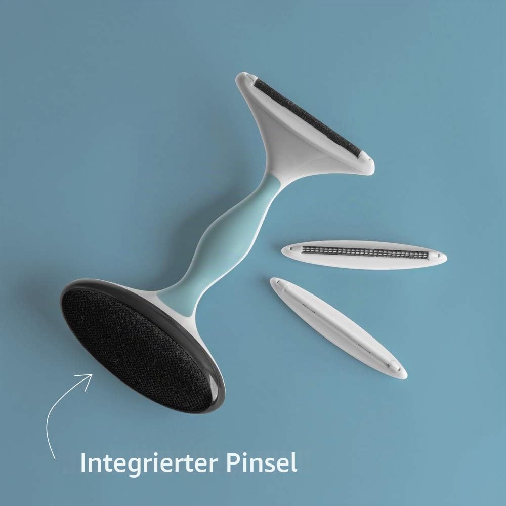 GLEENER Fusselrasierer & Fusselentferner | 4-in-1 batterieloser Pilling-Entferner mit 3 stoffschonen