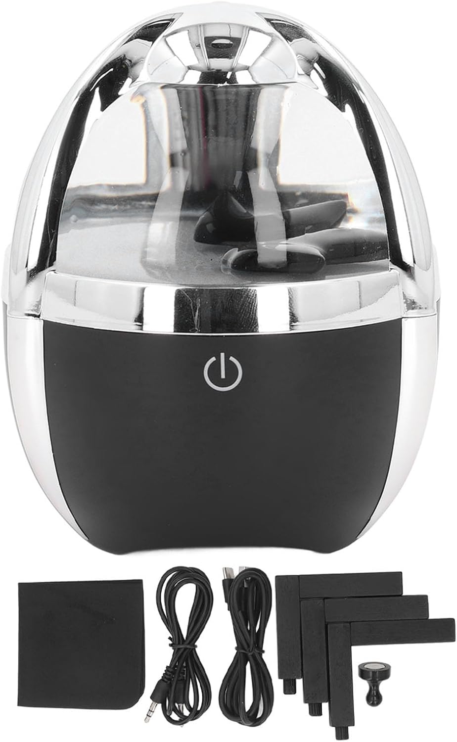 Elprico Ferrofluid Sound Visualizer, leuchtender magnetischer Ferrofluid Speaker, Dancing Ferrofluid