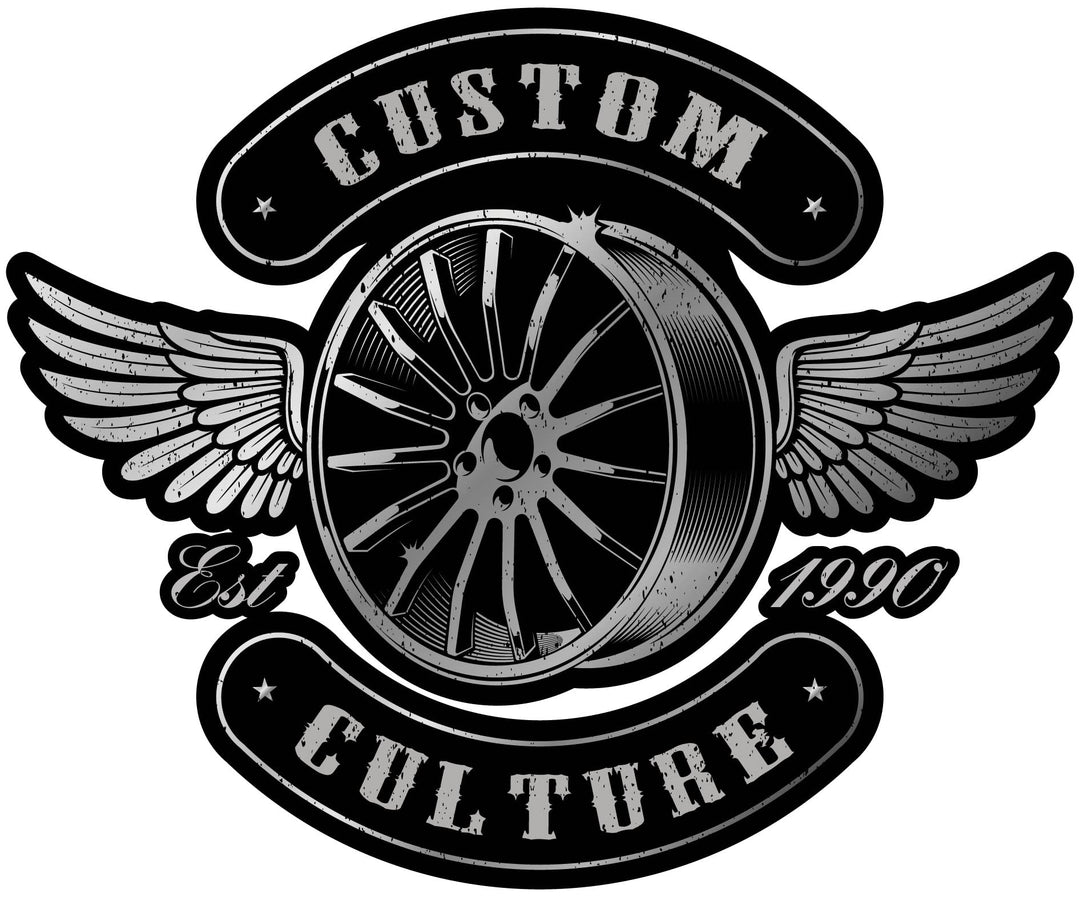 Samunshi Custom Culture Rim Aufkleber Autoaufkleber für Motorrad Fahrrad Roller oder Auto Sticker Ch