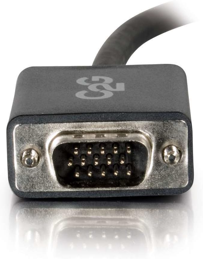 C2G 3m DisplayPort-Stecker auf VGA-Stecker Computer-Monitor-Adapterkabel Schwarz 3 m, 3 m