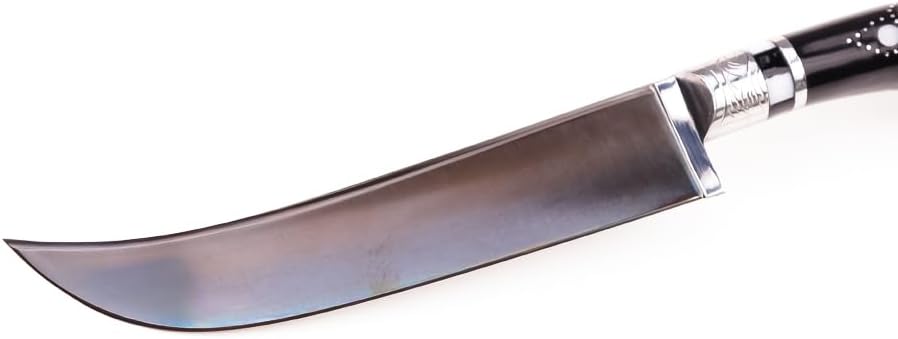 Usbekisches Kochmesser Klingen Kohlenstoffstahl Hartstahl Pchak Premium Küchenmesser inkl. Schutzhül