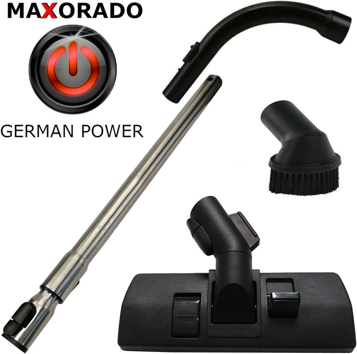 Staubsauger-Rohr Staubsaugerdüse Kombidüse Set Handgriff Staubpinsel kompatibel mit Miele 10275580 9