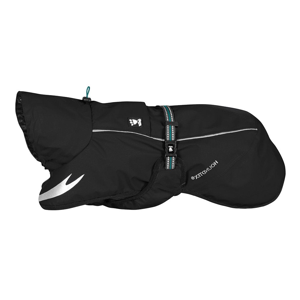 Hurtta Torrent Hunde-Regenmantel, Raven, 81,3 cm
